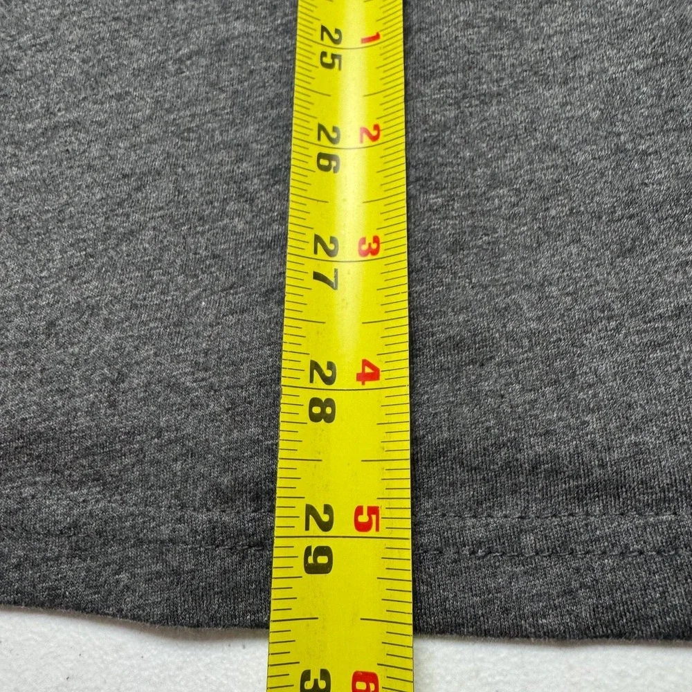 Appalachian State Mountaineers Shirt Mens Medium Gray NCAA College Long Sleeve‎